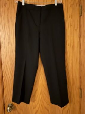 J. Crew Black Straight-Leg Dress Pants